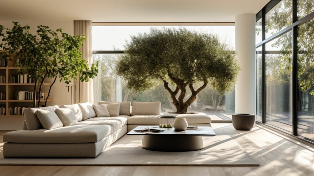 Faux Olive Trees for Aesthetics